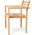 Thumbnail photo of Ah502 Karmstol Obehandlad Teak