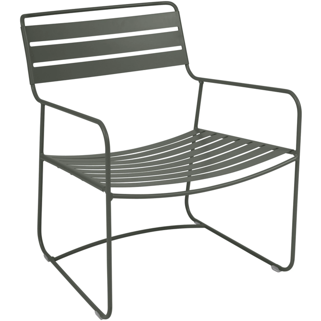 Photo of Surprising Armchair, Rosemary - Outdoor dining chairs - Harald Guggenbichler - Green - Metal