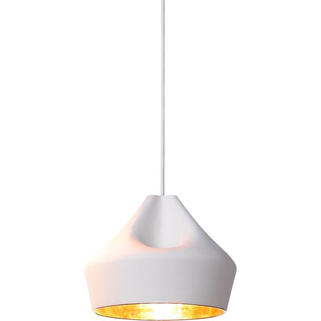 Photo of Pleat Box 24 Led - White - Gold - Pendant Lamps