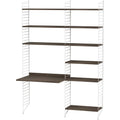 Thumbnail photo of String Floorboard 200, White, 2-pack - Shelving - Nils Strinning - White - Metal