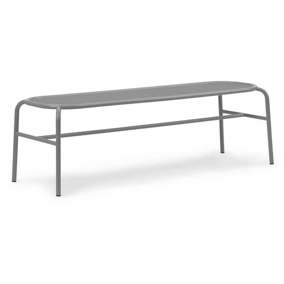 Photo of Vig Bench - Havebænk - Grey - L150 X W50 X H46 Cm