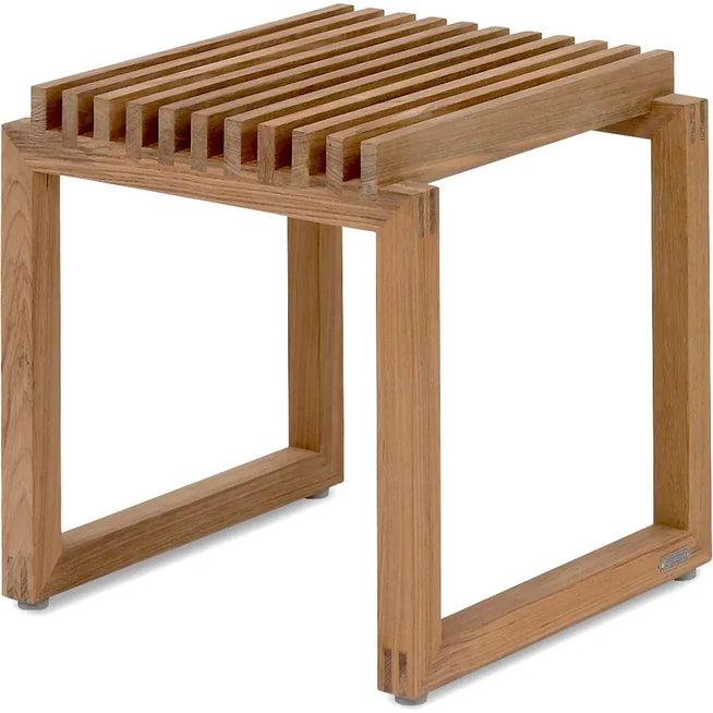 Photo of Cutter Teak - Stools - Niels Hvass - Wood-coloured - Wood