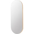 Thumbnail photo of Alva Oval Mirror - Oak / Glass