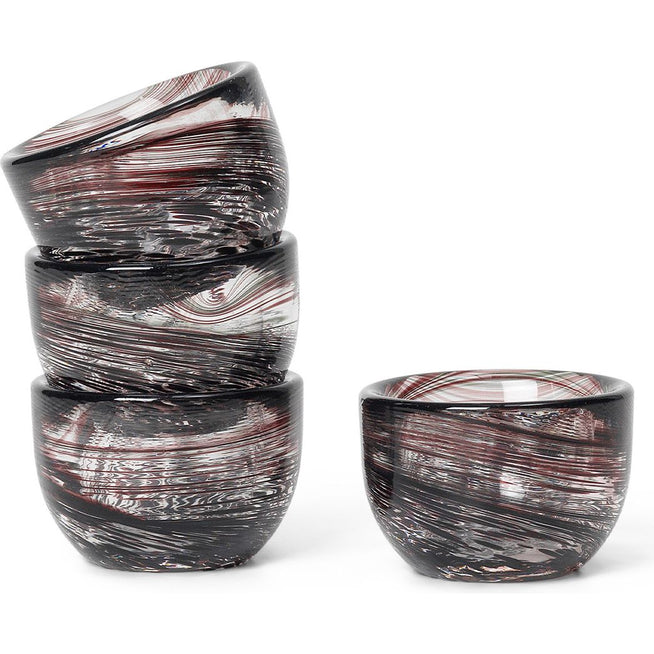 Photo of Tinta Egg Cups - Æggebæger - Deep Brown - Ø4,8 X H3,2 Cm