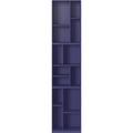 Thumbnail photo of Loom Slim Bookcase, Plinth H3 Cm - Monarch - Bokhyllor - Peter J. Lassen - Blå - Mdf