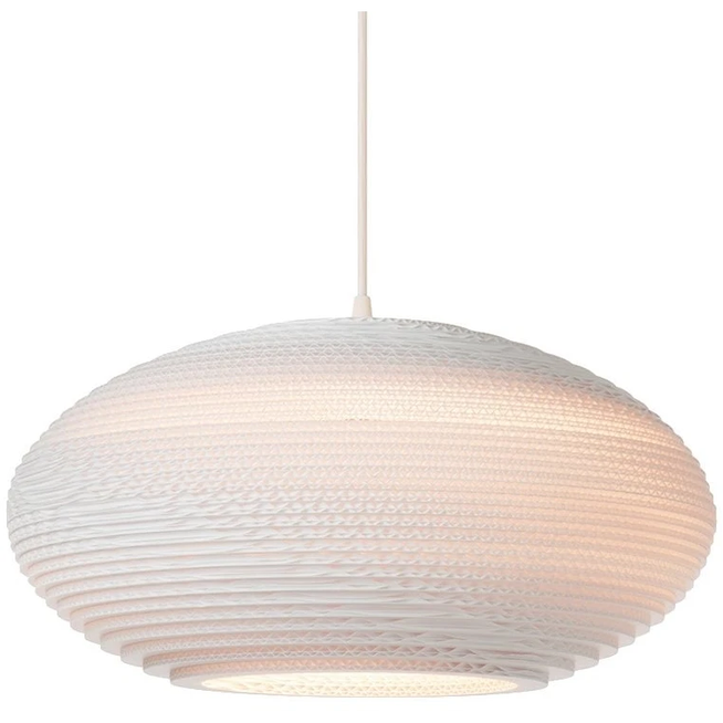 Photo of Disc 20 Hanging Lamp White - GP-1145