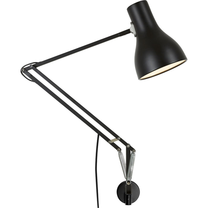 Photo of Type 75 Wall Mounted Lamp Jet Black - Vägglampor - Sir Kenneth Grange - Svart