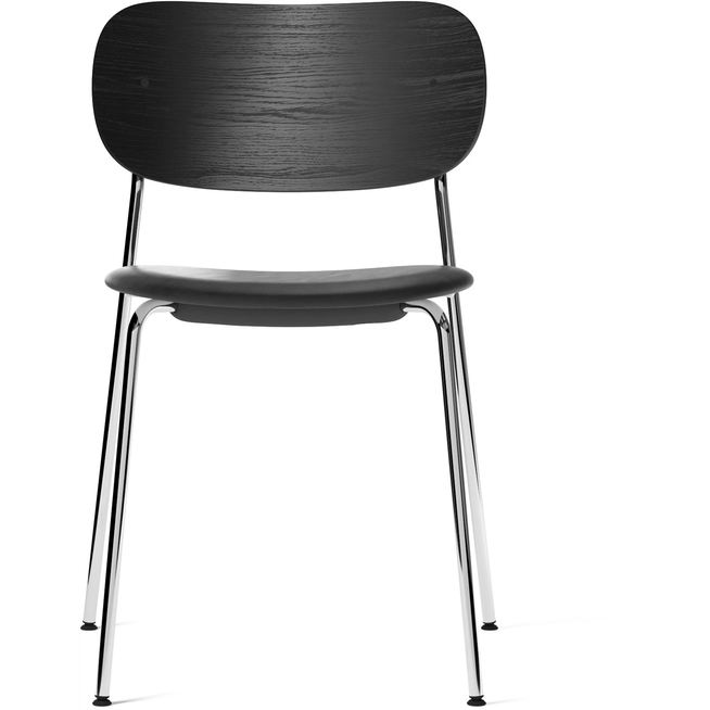 Photo of Co Chair - Chrome - Black Oak/dakar 0842 - Matstolar - Norm Architects - Metall/trä