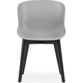 Thumbnail photo of Hyg Chair Wood - Dining Chair - Grey - Black Oak - H: 84 x L: 54 x D: 53.5 x Sh: 46 cm
