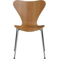 Thumbnail photo of 3107 Sjuan, Elm veneer - Dining chairs - Arne Jacobsen - Wood-coloured - Metal/wood