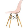 Thumbnail photo of Eames Plastic Chair Dsw - 41 Pale Rose - Golden Maple - Dining Chairs - Pink - Metal/wood/plastic