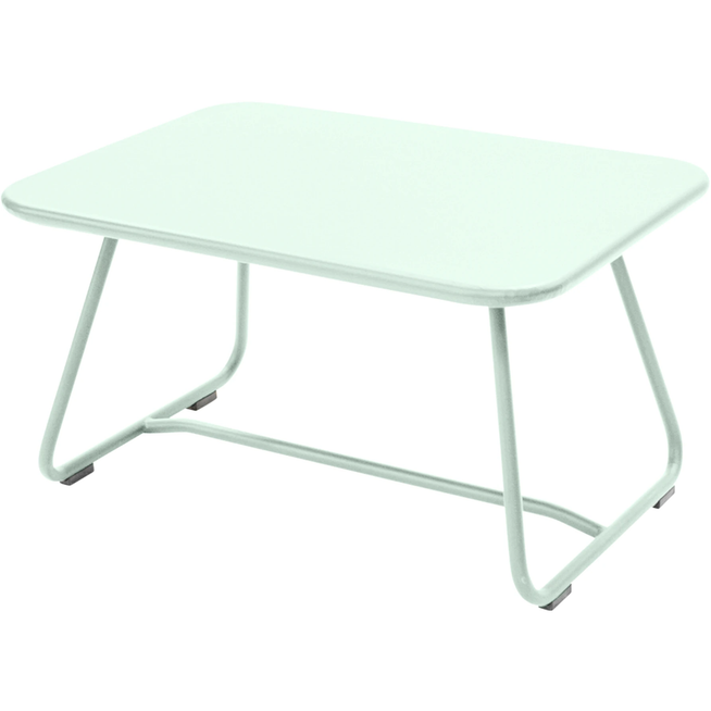 Photo of Sixties Low Table Ice Mint A7 - Småbord & Sidobord Utomhus - Frédéric Sofia - Blå - Metall