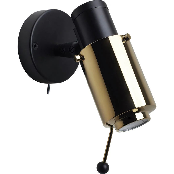 Photo of Biny Spot Mat Black/Gold w/Switch - Dcw Editions