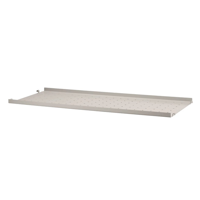 Photo of String Metal Shelf Low Edge Beige 78 x 30 cm, 1-pack - Shelving - Nils Strinning - Beige - Metal