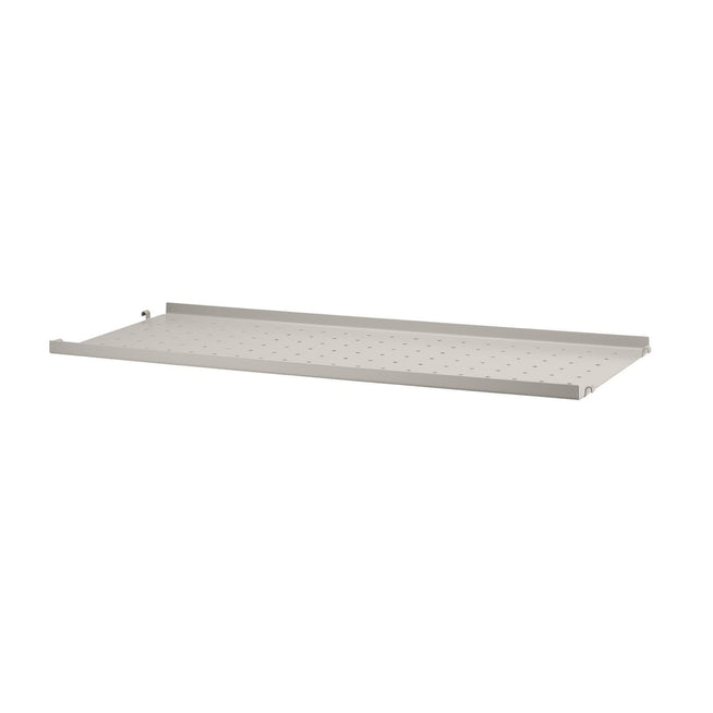 Photo of String Metal Shelf Low Edge Beige 78 x 30 cm, 1-pack - Shelving - Nils Strinning - Beige - Metal