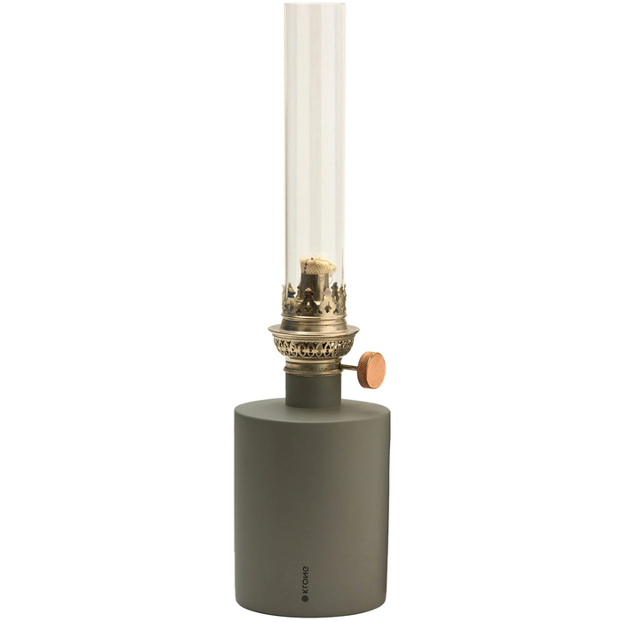 Patina Small Light Grey/Clear Glass - Candlesticks & Candle Holders - Broberg & Ridderstråle - Grey