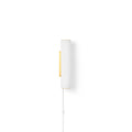 Thumbnail photo of Vuelta Wall Lamp - Væglampe - White/brass