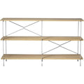 Thumbnail photo of A91 Nordhavn Reol H: 81,6 X 160,5 Cm - Eg/silk Grey