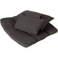 Thumbnail photo of Breeze Highback Lounge Chair Cushion - Outdoor Cushions - Dark Grey - Cane-line Focus - W: 75 x D: 55 x H: 2 cm