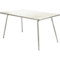 Thumbnail photo of Luxembourg Table 143x80 Cm Clay Grey A5 - Matbord Utomhus - Frédéric Sofia - Grön,grå - Metall