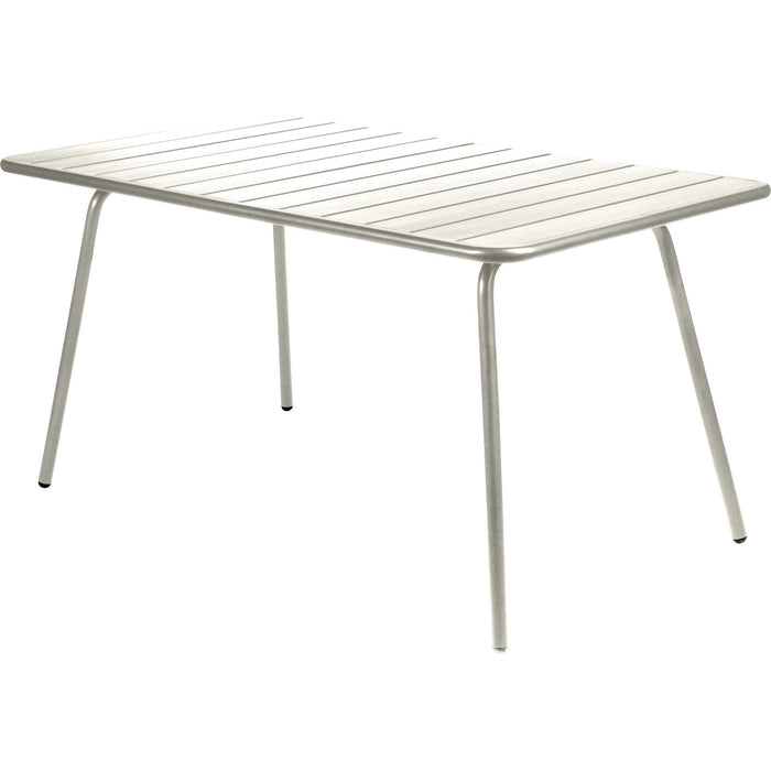 Photo of Luxembourg Table 143x80 Cm Clay Grey A5 - Matbord Utomhus - Frédéric Sofia - Grön,grå - Metall