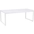 Bellevie Table 196 X 90 Cm Cotton White - Matbord Utomhus - Pagnon & Pelhaître - Vit - Metall