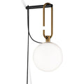 Thumbnail photo of Nh Wall Lamp Black-brass