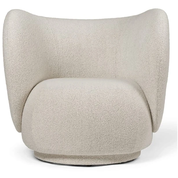 Rico Lounge Chair - Soft Bouclé