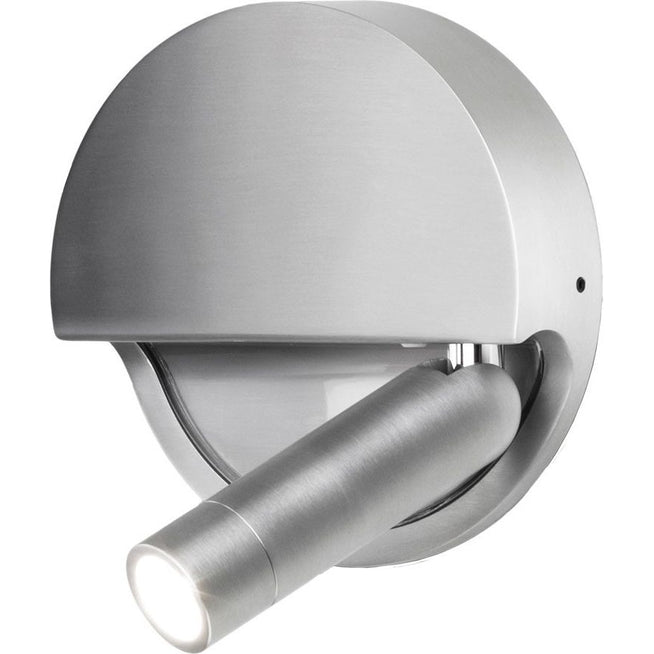 Photo of Ledtube R Right - Aluminium - Bedside Lamps - Silver