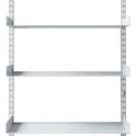 Fari Shelving System - Grey W: 90 cm, H: 100 cm, D:
