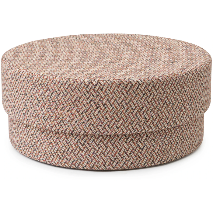 Photo of Silo Pouf Large Carnival Red/wynwood 13 - Sittpuffar - Hans Hornemann - Röd - Trä/textilmaterial/plastic