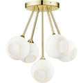 Thumbnail photo of Ballroom Molecule Chandelier