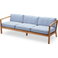 Thumbnail photo of Virkelyst 3-seater Sea Blue Stripe - Soffor - Says Who