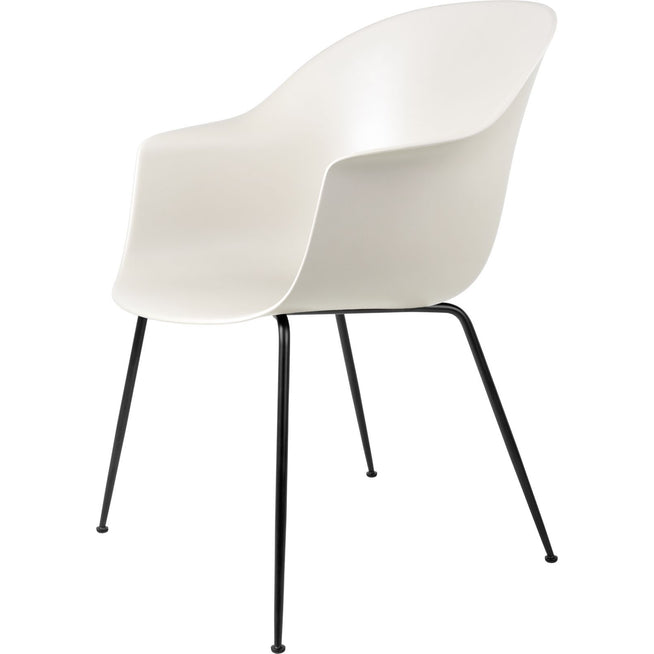 Photo of Bat Dining Chair, Un-Upholstered, Conic Base