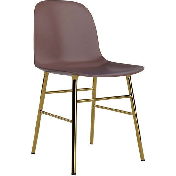 Photo of Form Chair Steel - Brass