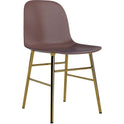Form Chair Steel - Brass