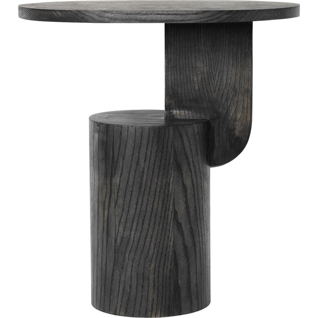 Photo of Insert Side Table - Sidebord - Black Stained - W49 X H50 X D34 Cm
