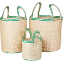 Lykke Baskets Green Set of