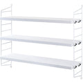 Thumbnail photo of String Pocket White - Wall shelves - Nils Strinning - Wood-coloured, white - Metal/wood