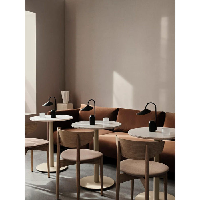 Photo of Mineral Cafébord - Spisebord - Curia White - Ø: 60 x H: 72 cm