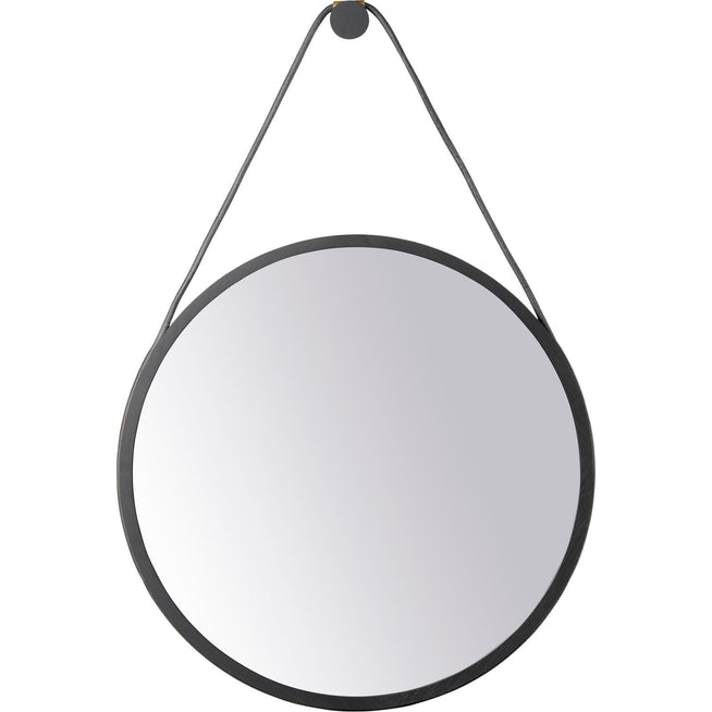 Photo of I3 Mossø Wall Mirror Oak Black Painted