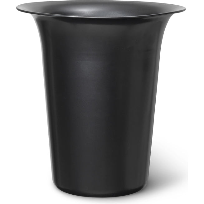 Photo of Spun Alu Basket - Krukke - High - Black - Ø35 X H37,5 Cm