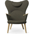 Thumbnail photo of Carl Hansen - Ch78 Armchair, Soaped Oak, Fabric Group 3 Fiord 0961 - Armchairs - Hans J. Wegner