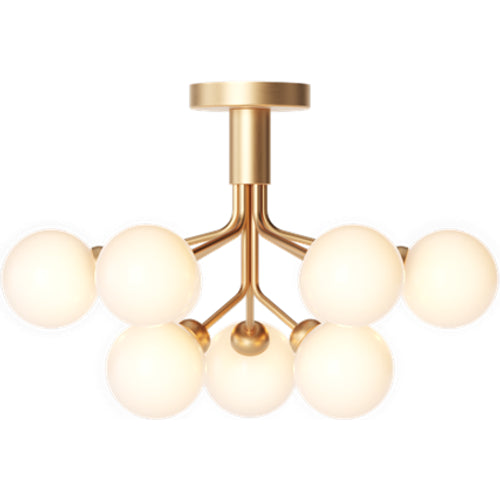 Photo of Apiales 9 Ceiling Lamp Brushed
