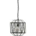 Thumbnail photo of Ate Hanging Lamp Glass Triangles - Black