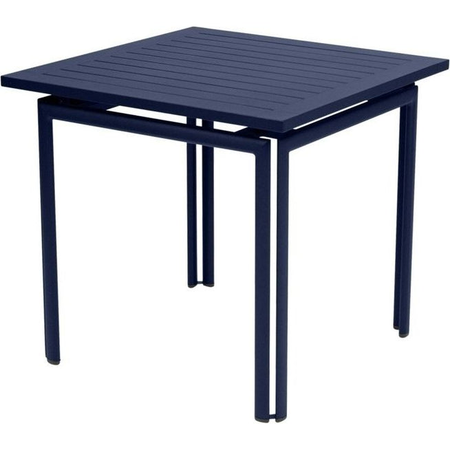 Photo of Costa Table 80 x 80 cm, Deep Blue - Outdoor dining table - Blue - Metal