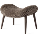 Vipp467 Lodge Footstool Dark Oak-curly