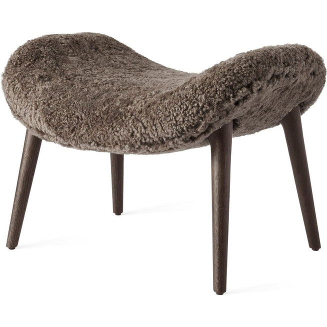 Photo of Vipp467 Lodge Footstool Dark Oak-curly