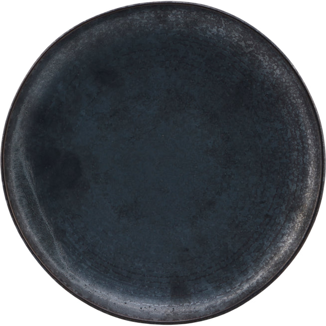 Photo of Peony dinner plates black / brown - set of 6 pieces