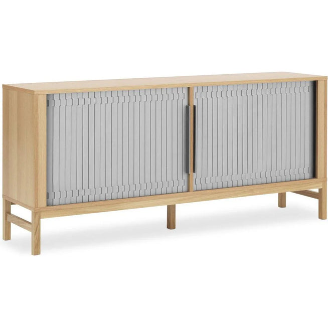 Photo of Jealous Sideboard - Grey - L: 161 x D: 40 x H: 75 cm